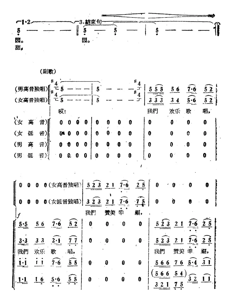 电影《绿色的原野》歌曲集：太阳照亮了草原