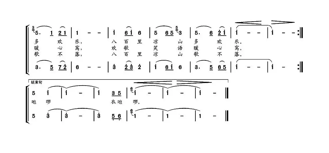 八百里凉山歌不落