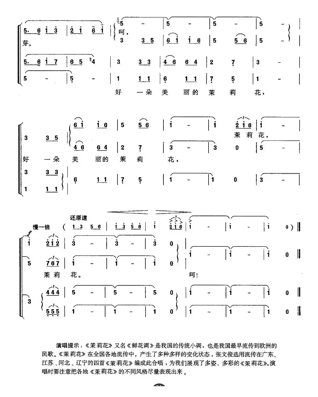 东西南北茉莉花