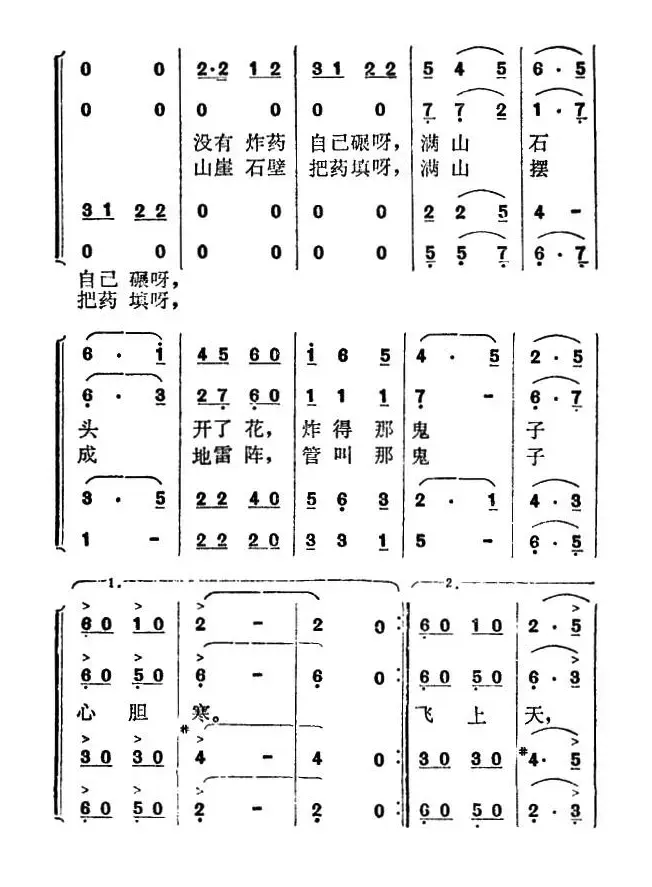 造地雷（电影《地雷战》插曲）