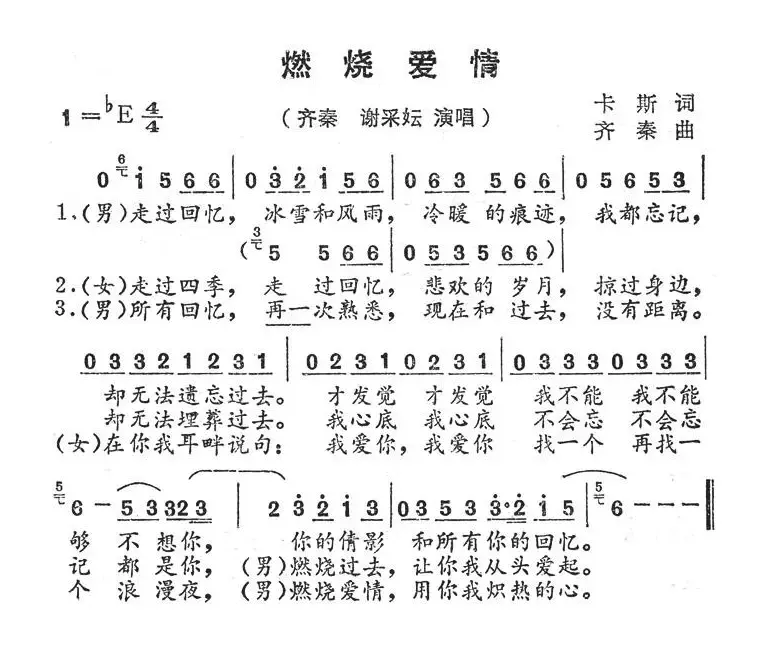 燃烧爱情