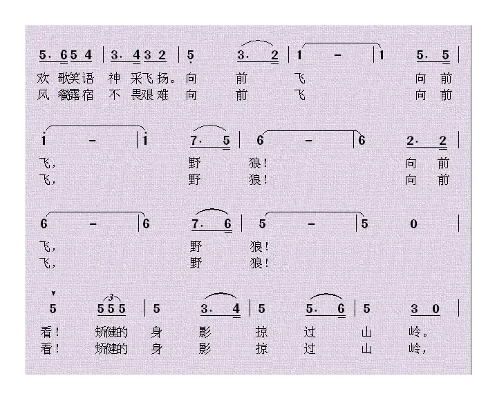 野狼车队进行曲