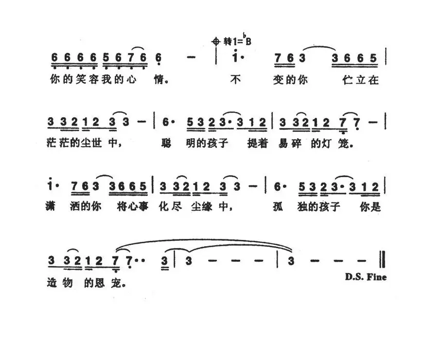 你的样子