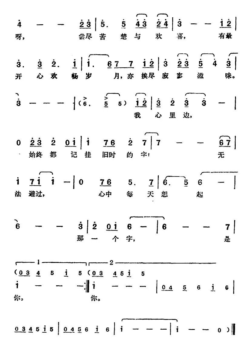 邓丽君演唱金曲：我心里边