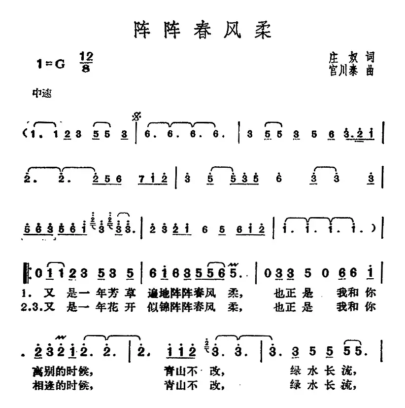 邓丽君演唱金曲：阵阵春风柔