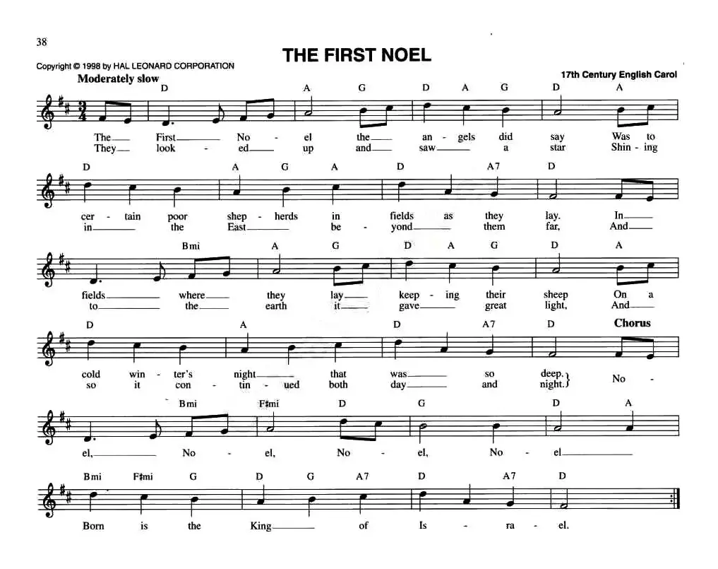 THE FIRST NOEL