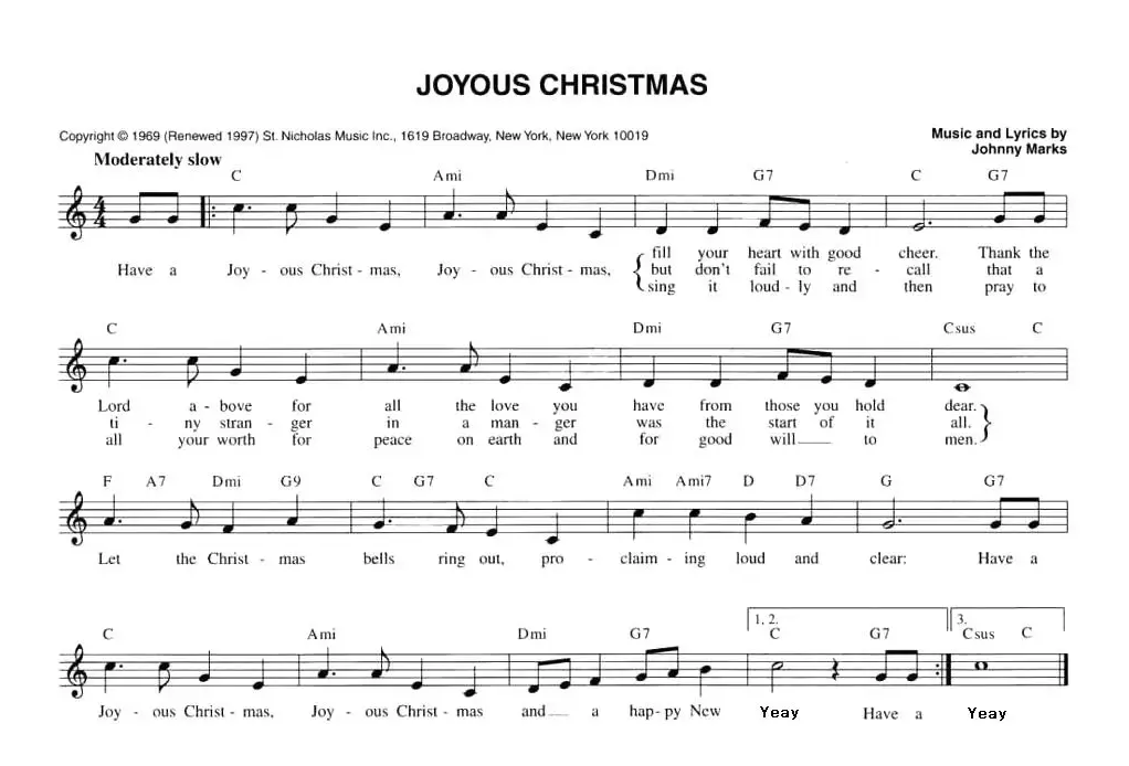 JOYOUS CHRISTMAS