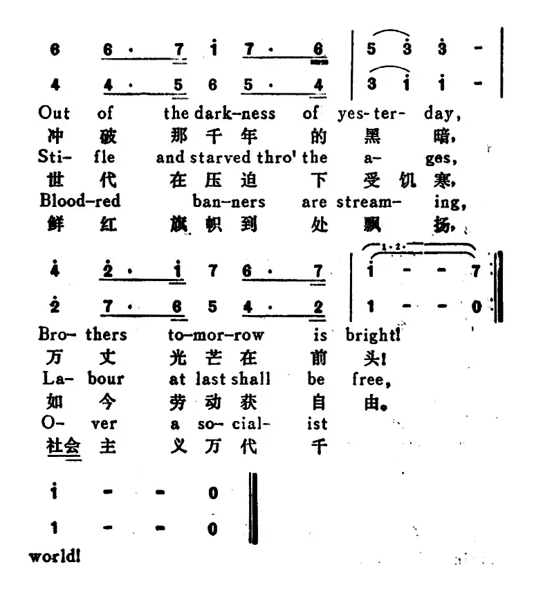 [俄]向太阳，向自由（Sunlight And Freedom）（汉英文对照）